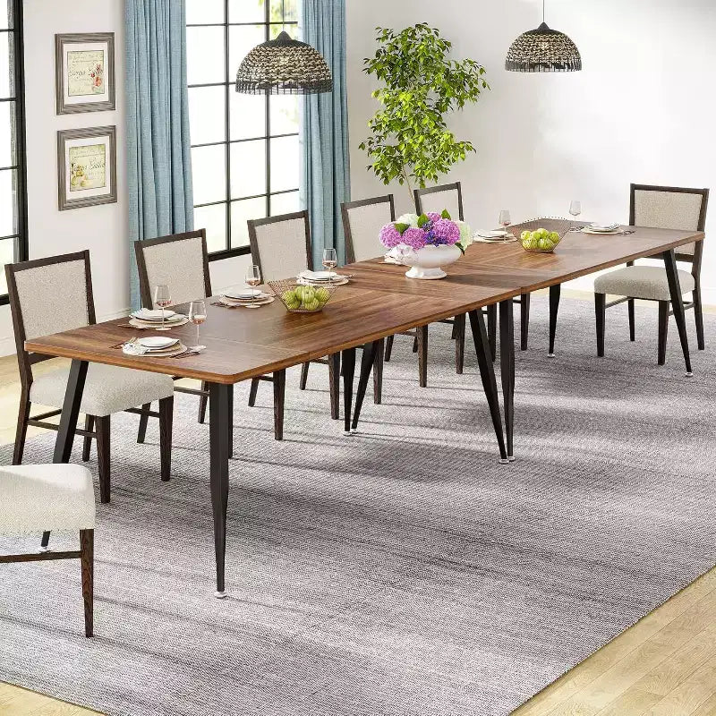 Tribesigns Rectangular Dinner Table