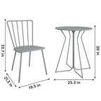 Novogratz Heidi Outdoor/Indoor Bistro Set