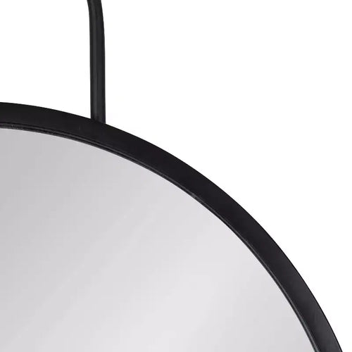 19x33 Patel Round Mirror with Shelf - Kate & Laurel All Things Decor