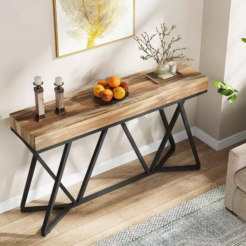Tribesigns 55.12 Wood-Effect Sofa Table