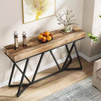 Tribesigns 55.12 Wood-Effect Sofa Table