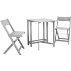 Gallo Balcony Bistro Set - Indoor/Outdoor - PAT6751 - Safavieh