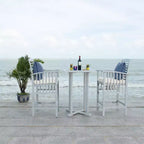 Pate 3 Piece Bar Height Bistro Set - Indoor/Outdoor - PAT7043 - Safavieh