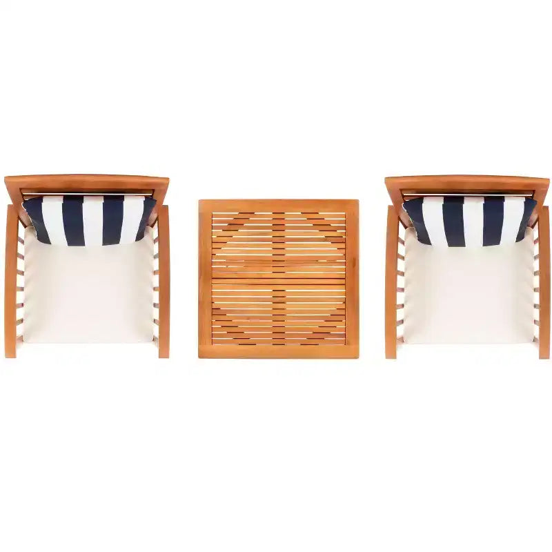 Pate 3 Piece Bar Height Bistro Set - Indoor/Outdoor - PAT7043 - Safavieh
