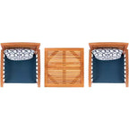 Pate 3 Piece Bar Height Bistro Set - Indoor/Outdoor - PAT7043 - Safavieh
