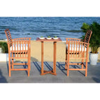 Pate 3 Piece Bar Height Bistro Set - Indoor/Outdoor - PAT7043 - Safavieh