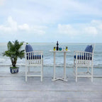 Pate 3 Piece Bar Height Bistro Set - Indoor/Outdoor - PAT7043 - Safavieh