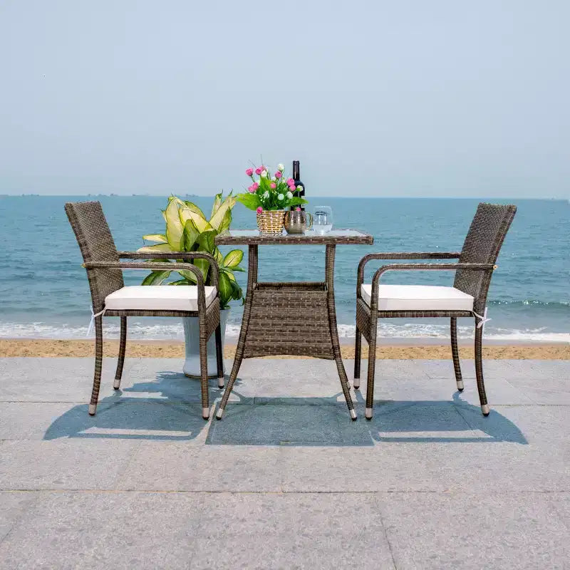 Laban Bistro Set - Indoor/Outdoor - PAT7718 - Safavieh