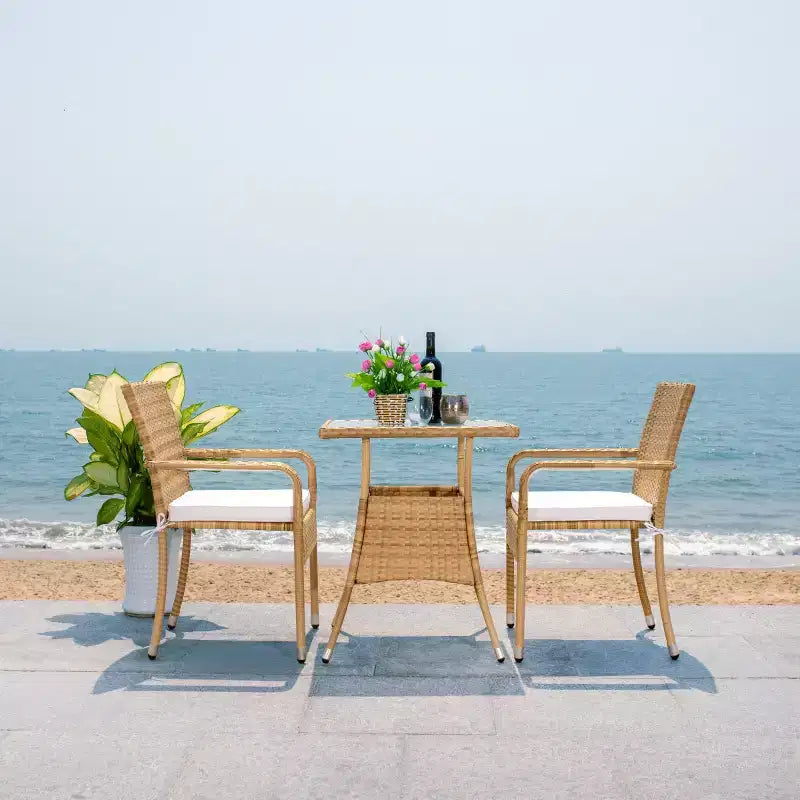 Laban Bistro Set - Indoor/Outdoor - PAT7718 - Safavieh
