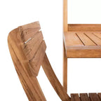 Barley Flower Shelf Bistro Set - Indoor/Outdoor - PAT7047 - Natural - Safavieh