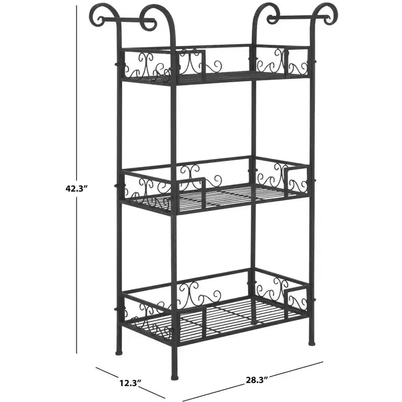 Noreen 3 Tier Shelf - Indoor/Outdoor - PAT5006 - Safavieh