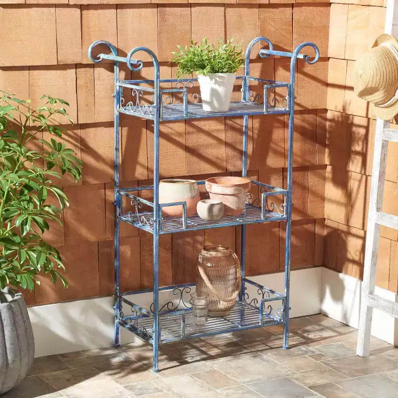 Noreen 3 Tier Shelf - Indoor/Outdoor - PAT5006 - Safavieh