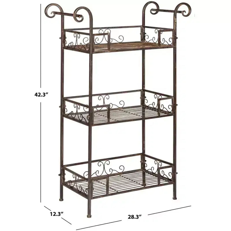 Noreen 3 Tier Shelf - Indoor/Outdoor - PAT5006 - Safavieh