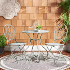 Adriel 3 Piece Bistro Set - Indoor/Outdoor - PAT5031 - Safavieh