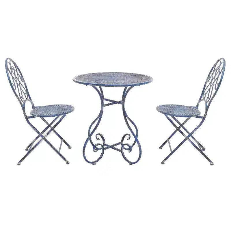 Adriel 3 Piece Bistro Set - Indoor/Outdoor - PAT5031 - Safavieh
