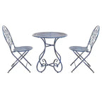 Adriel 3 Piece Bistro Set - Indoor/Outdoor - PAT5031 - Safavieh