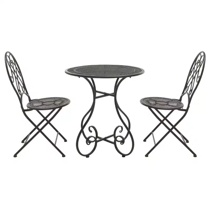 Adriel 3 Piece Bistro Set - Indoor/Outdoor - PAT5031 - Safavieh