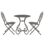 Adriel 3 Piece Bistro Set - Indoor/Outdoor - PAT5031 - Safavieh