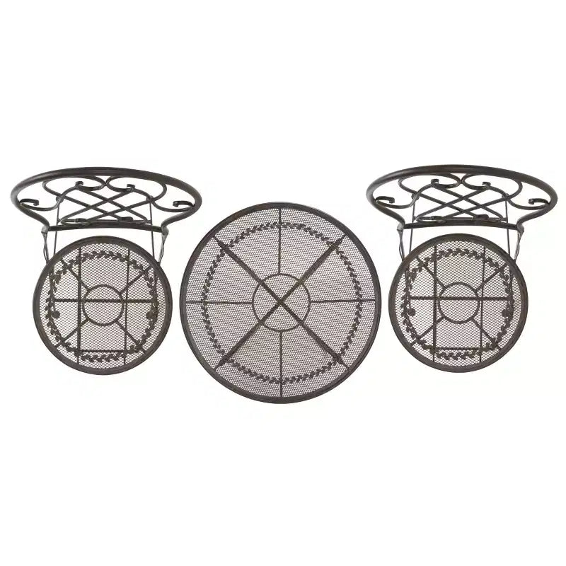 Adriel 3 Piece Bistro Set - Indoor/Outdoor - PAT5031 - Safavieh