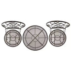 Adriel 3 Piece Bistro Set - Indoor/Outdoor - PAT5031 - Safavieh