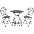 Adriel 3 Piece Bistro Set - Indoor/Outdoor - PAT5031 - Safavieh