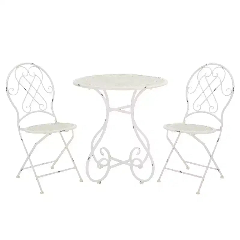 Adriel 3 Piece Bistro Set - Indoor/Outdoor - PAT5031 - Safavieh