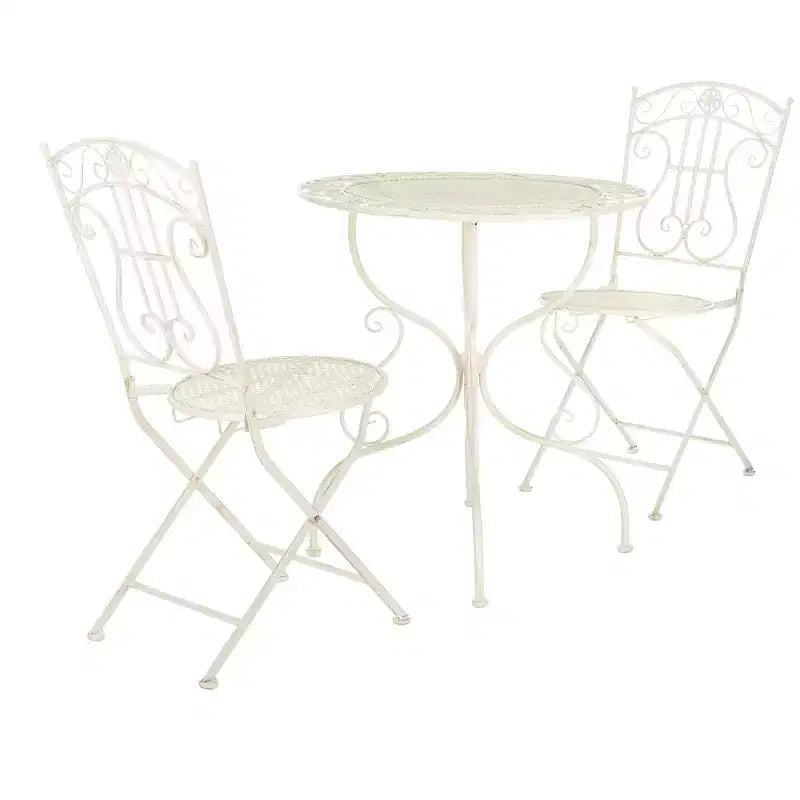 Semly 3 Piece Bistro - Indoor/Outdoor - PAT5028 - Safavieh