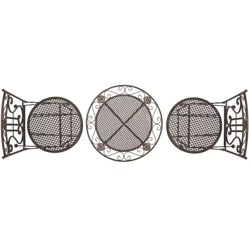 Semly 3 Piece Bistro - Indoor/Outdoor - PAT5028 - Safavieh