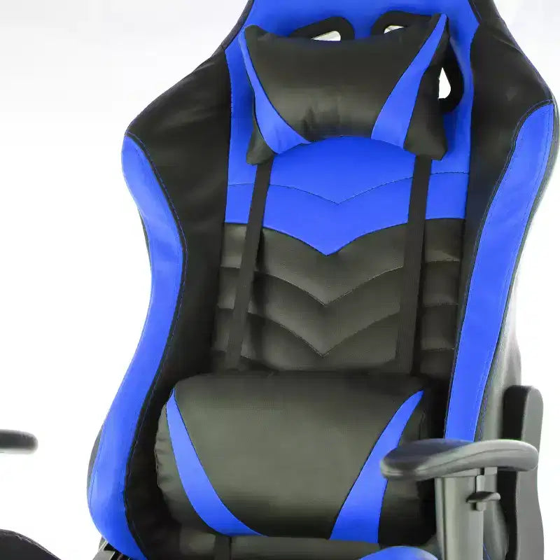 GameFitz Gaming Chair with Head Pillow