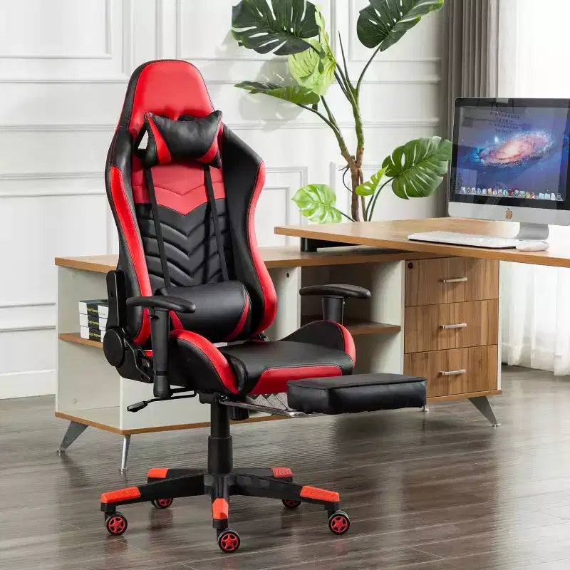 GameFitz Gaming Chair with Head Pillow
