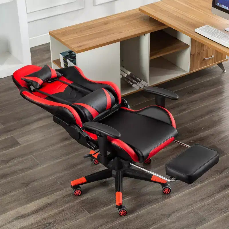 GameFitz Gaming Chair with Head Pillow
