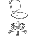 HON Volt Task Stool, Black Fabric
