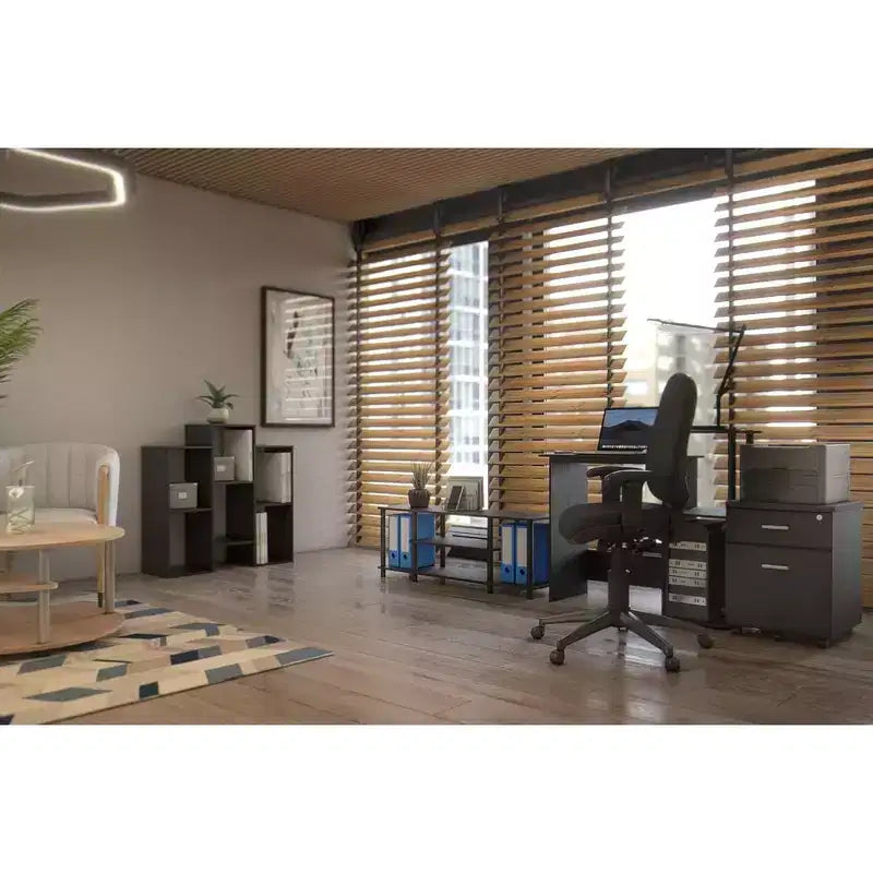Furinno No Tools 3-Tier TV Stands for TV's up to 50 Entertainment Media Center