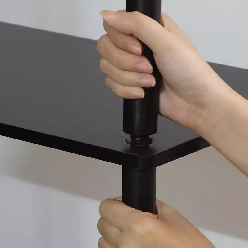 Furinno No Tools 3-Tier TV Stands for TV's up to 50 Entertainment Media Center
