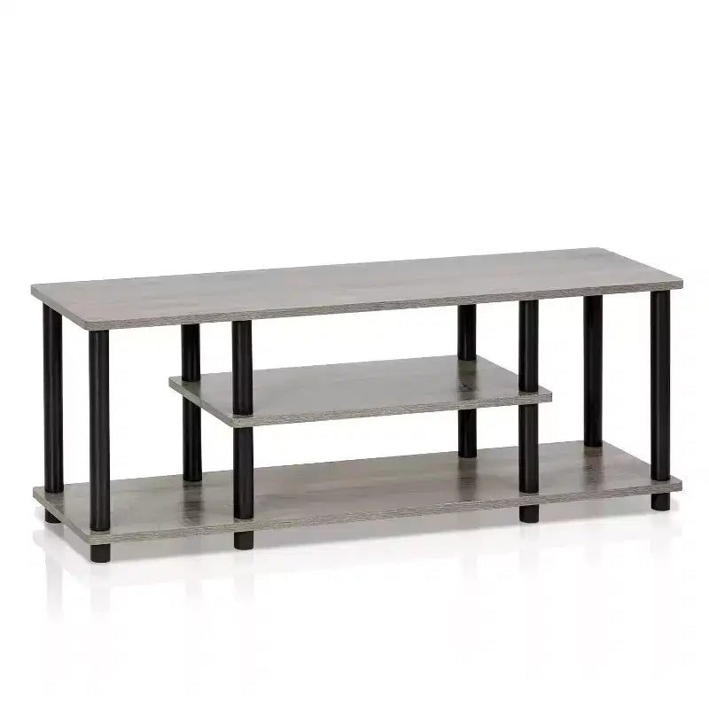 Furinno No Tools 3-Tier TV Stands for TV's up to 50 Entertainment Media Center