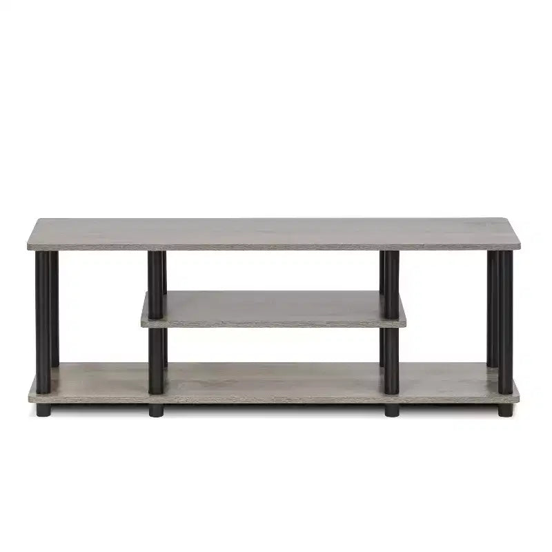 Furinno No Tools 3-Tier TV Stands for TV's up to 50 Entertainment Media Center
