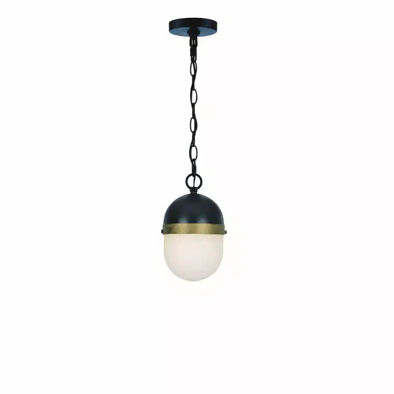 Crystorama Lighting Capsule 3 - Light Pendant in Matte Black