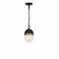 Crystorama Lighting Capsule 3 - Light Pendant in Matte Black