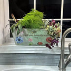 Tierra Garden 16 Rectangular Self-Watering Bamboo Planter