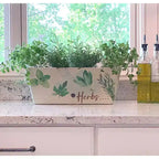 Tierra Garden 16 Rectangular Self-Watering Bamboo Planter