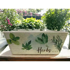 Tierra Garden 16 Rectangular Self-Watering Bamboo Planter
