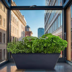 Tierra Garden 16 Rectangular Self-Watering Bamboo Planter