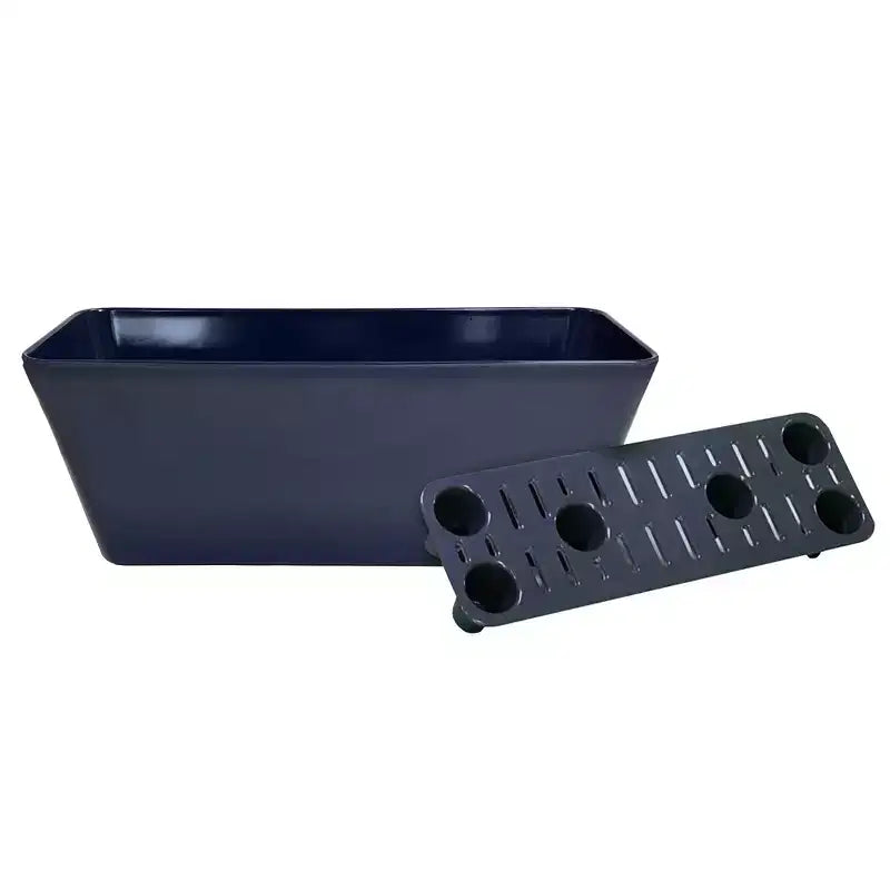 Tierra Garden 16 Rectangular Self-Watering Bamboo Planter
