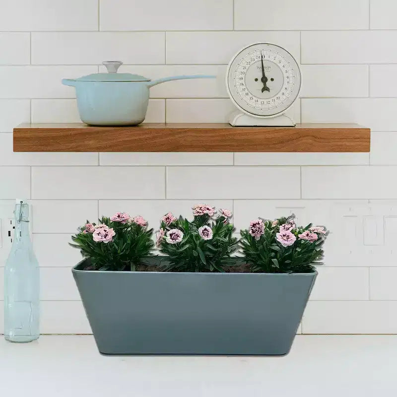 Tierra Garden 16 Rectangular Self-Watering Bamboo Planter
