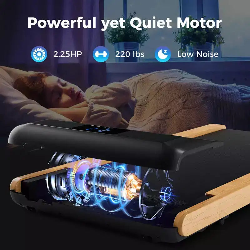 Costway 3-in-1 Walking Pad Under Desk Treadmill with Remote Smart APP Control LED Display