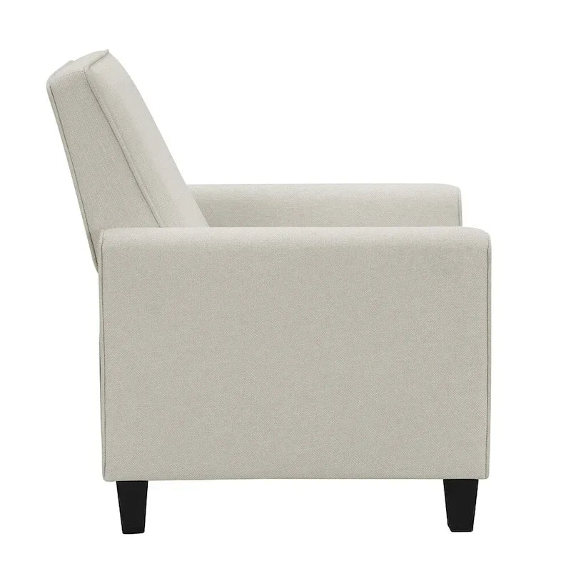 Haynes Traditional Fabric Welted Padded Recliner Chair by Furniture of America
