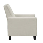Haynes Traditional Fabric Welted Padded Recliner Chair by Furniture of America