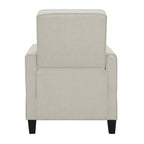 Haynes Traditional Fabric Welted Padded Recliner Chair by Furniture of America