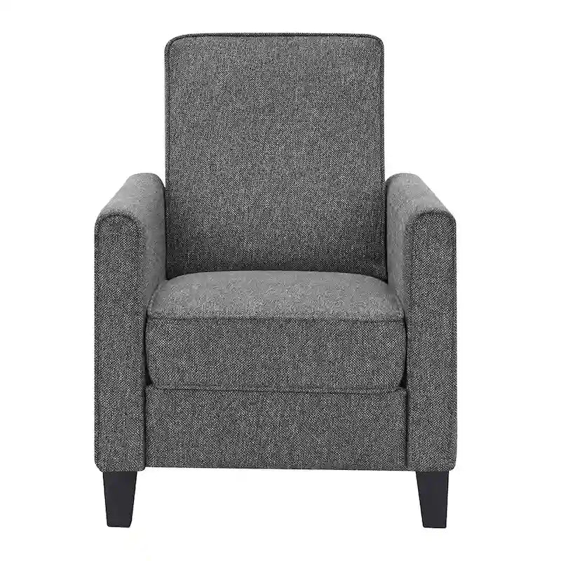 Haynes Traditional Fabric Welted Padded Recliner Chair by Furniture of America