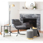 Carson Carrington Wayne Swivel Lounge Chair